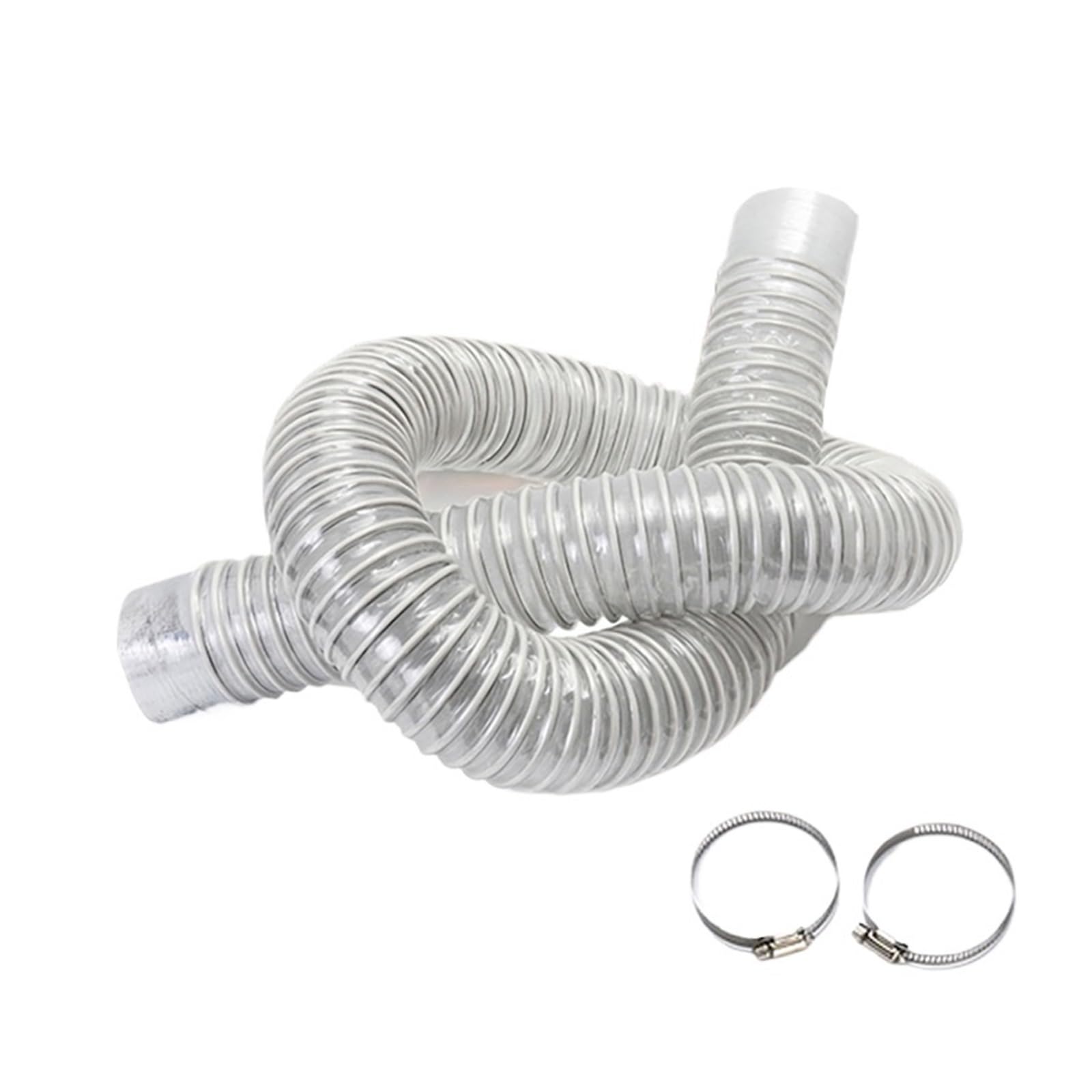 Tubo for aspirapolvere con diametro interno di 50 mm, soffietto for raccolta polveri industriale in PVC, tubo for la rimozione della polvere for macchina for incidere del legno(3 m)