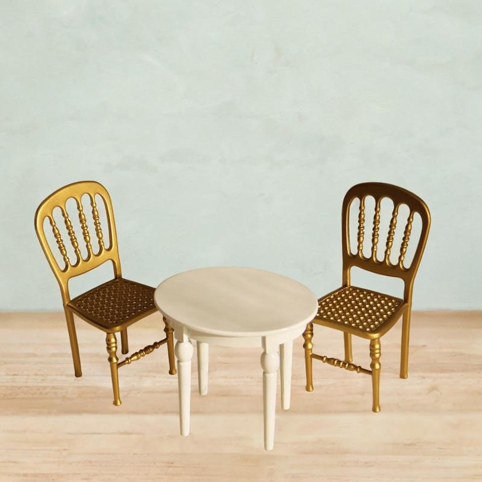 Juego de Muebles para Casa de Muñecas a Escala 1:12 con para Escenas, Blanco