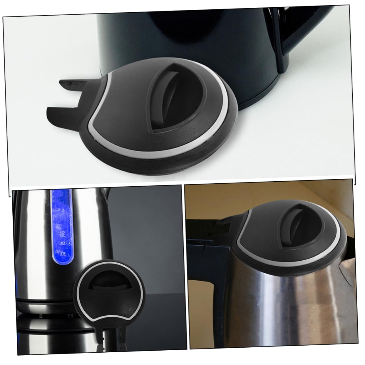 Amazon｜PAMINGONO 3個電気ケトル用 蓋 交換用 製 ほとんどのブドに