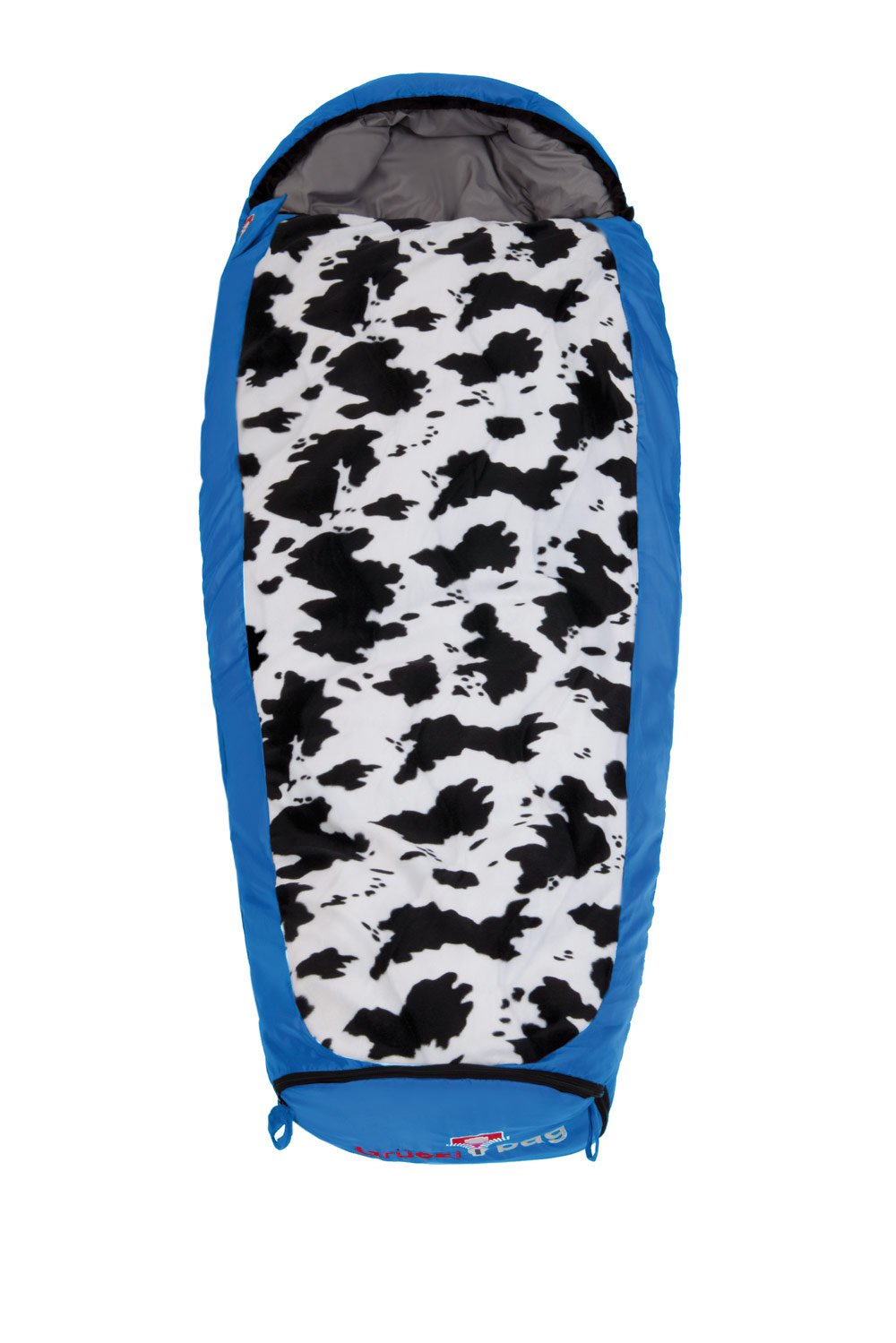 Grüezi+Bag Kinder Schlafsack Mitwachsend Grow Cow RV Rechts, Friendly Blue, 34 x 20 x 20 cm, 6024 Sport & Freizeit