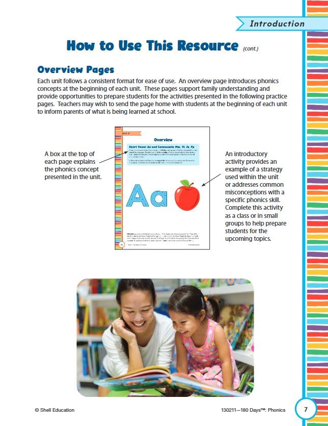 180 Days of Phonics for Prekindergarten (180 Days of Practice) - Image 5