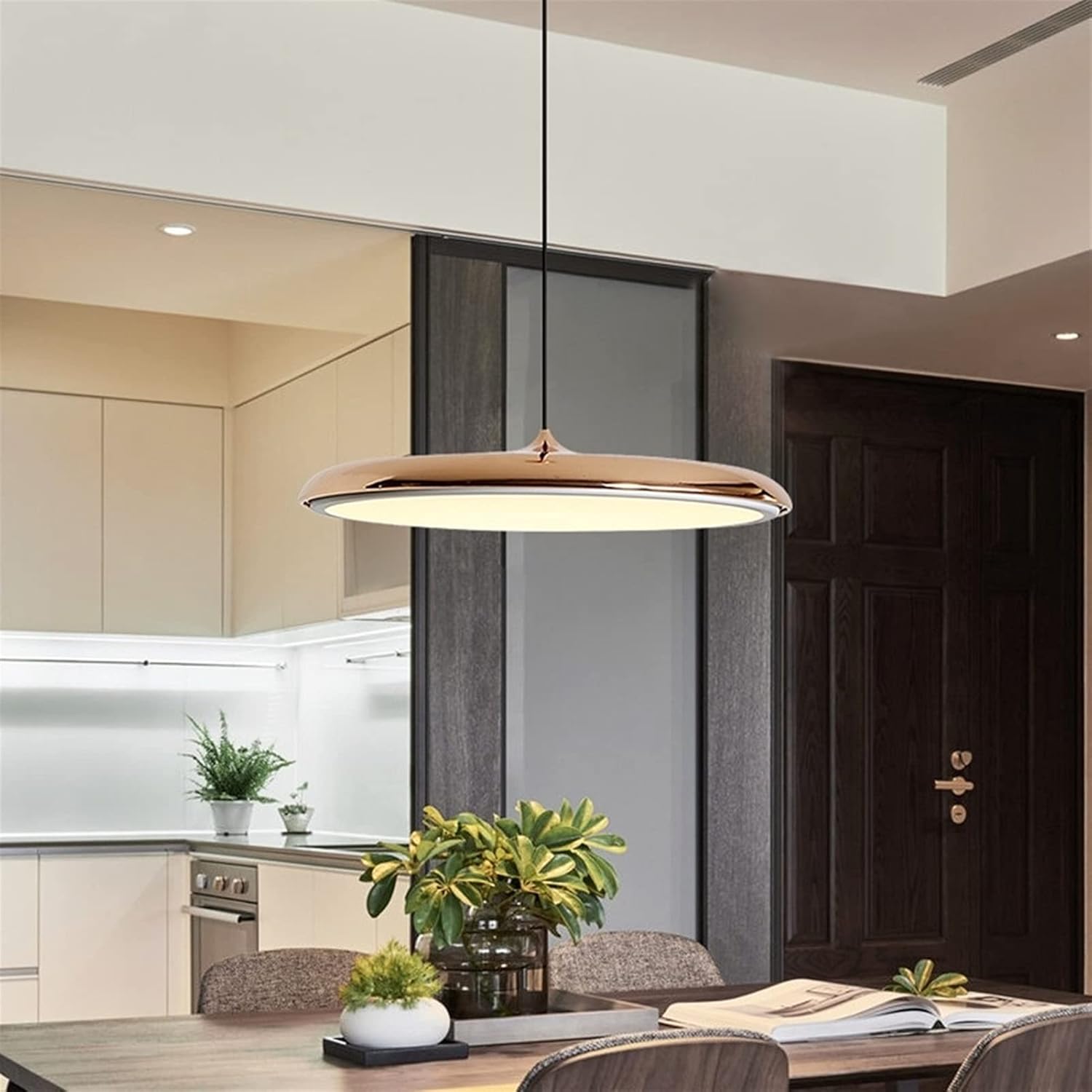 Kitchen Modern Artp Simple Tablep Office Led Ceilingp Indoorniturep/25Cm/14W