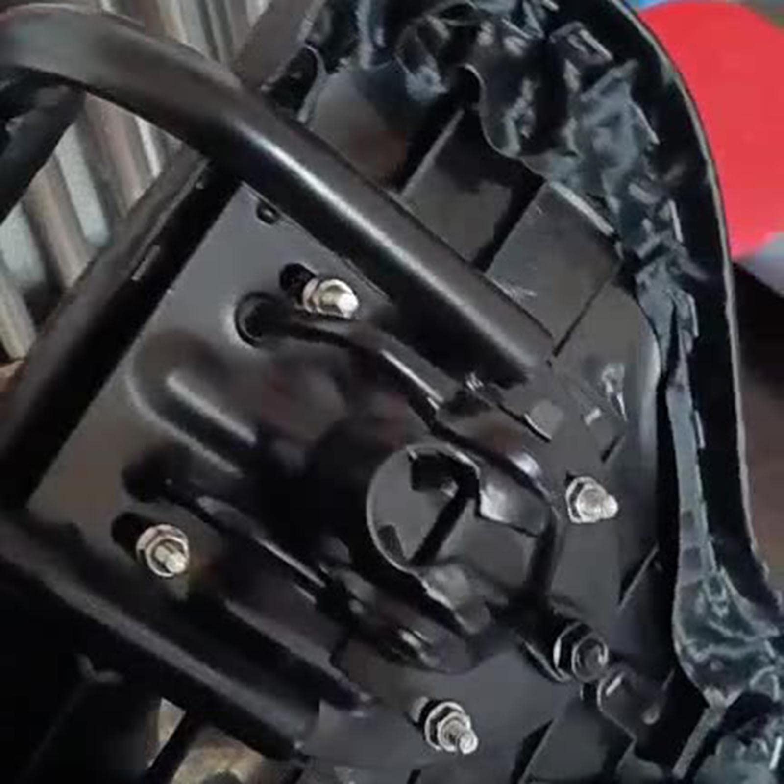 YIJU Bicycle Seat With Backrest - Comfortable PU Leather Saddle For Mountain & Road Bikes