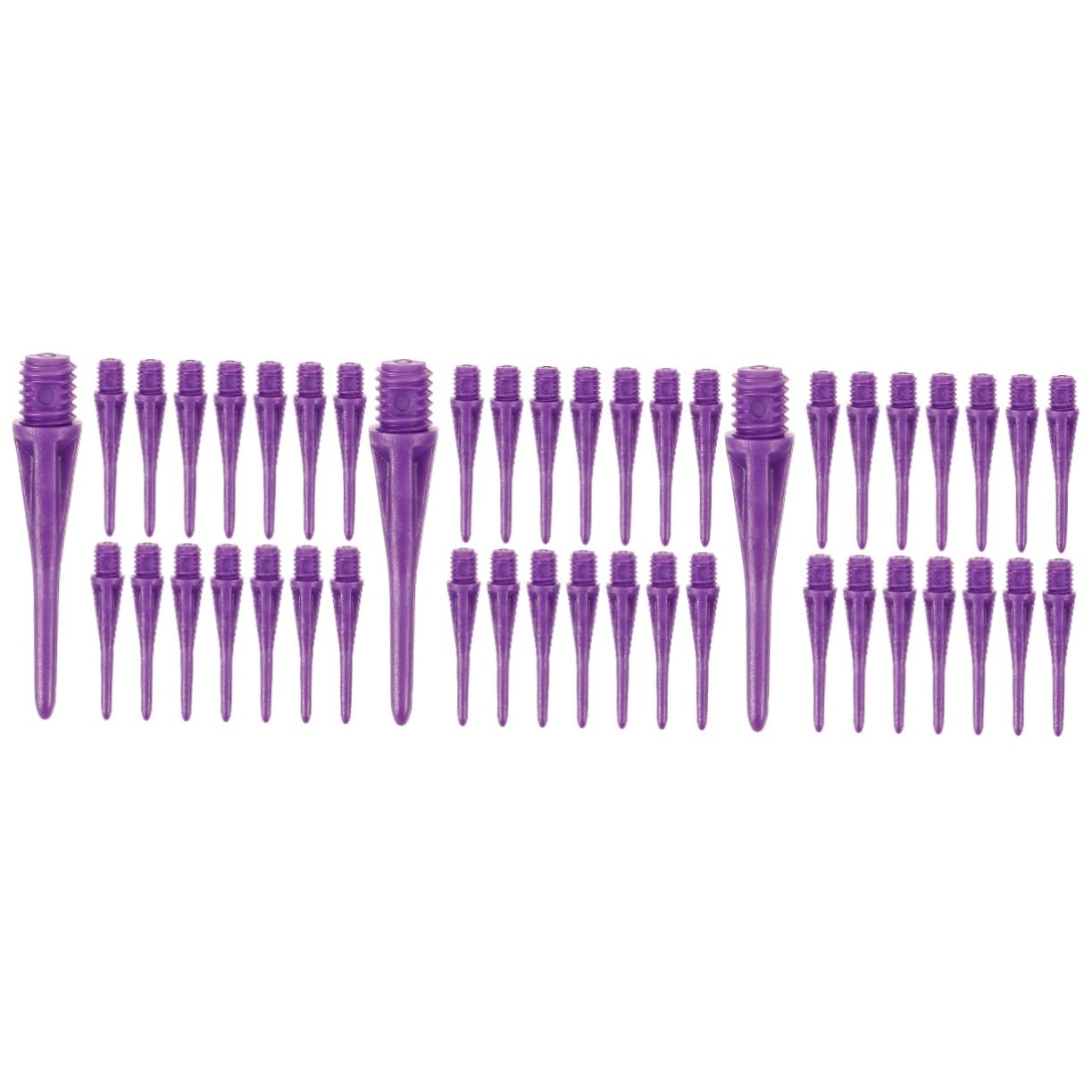 Toddmomy 3sets Replacement Points for Soft Tip Professional Tip Needle Practical and Simple Heads Long Throwing Practice 50pcs*3