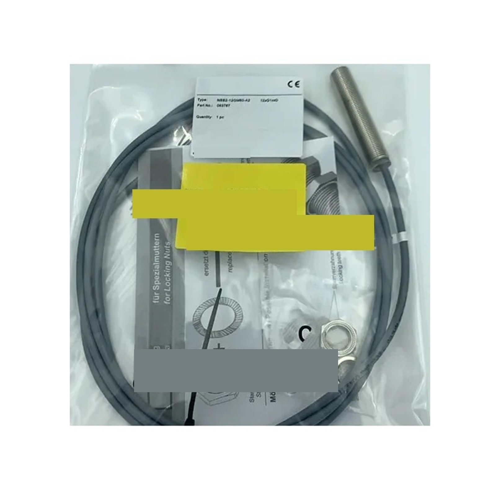Capteur de proximité inductif NBB2-12GM60-A2 avec détection précise PNP NC NO