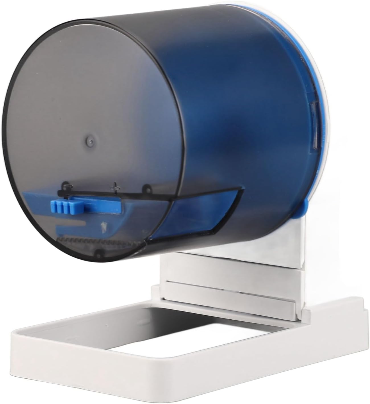 Dual Capacity Automatic Fish Feeder, Customizable Feeding Schedule, Battery Powered, Dry Food Storage, for Pet Fish Care