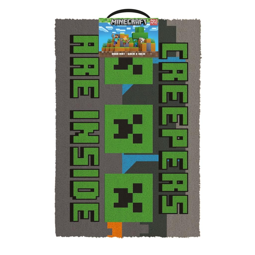 Minecraft Creeper Doormat 40X60cm