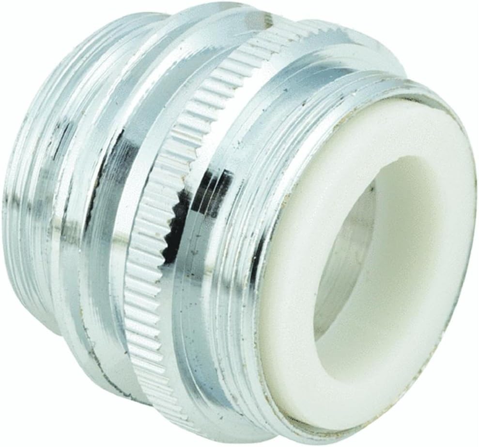 Dib Gs 437476 1 X Do it Dual Thread Faucet Adapter To Hose,Chrome