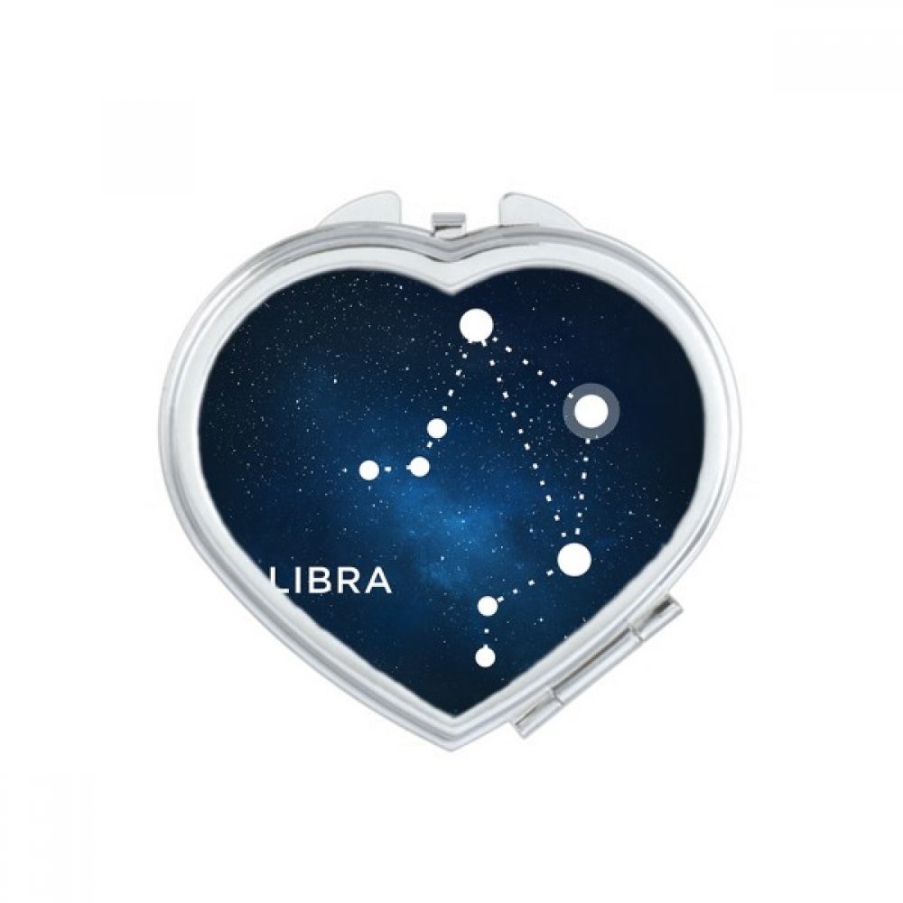 Miroir de poche Lion cadeau astro signe du zodiaque pour femme