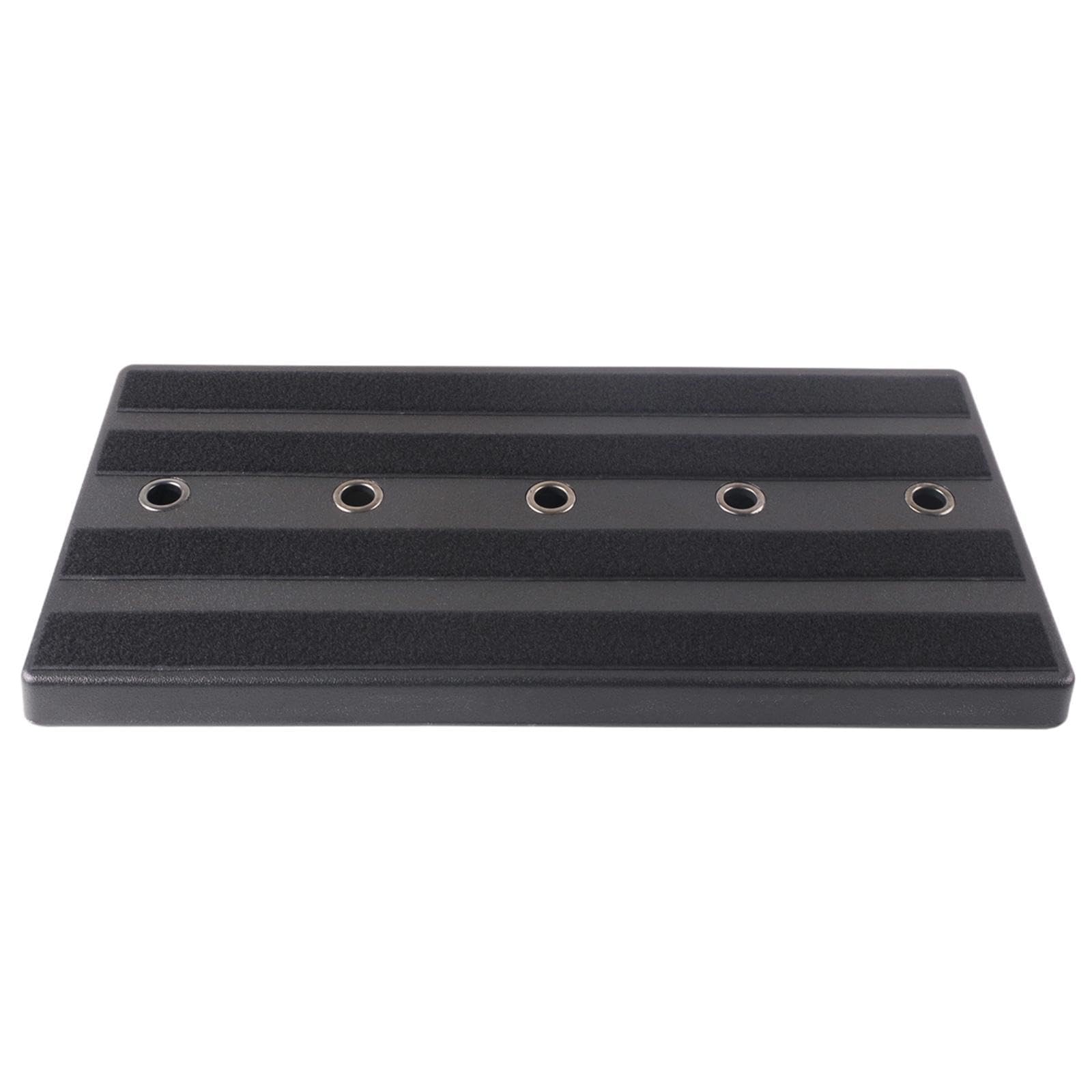 Pedalboard mit Gitarreneffekt mit Basskabel Netzteil, Schwarz