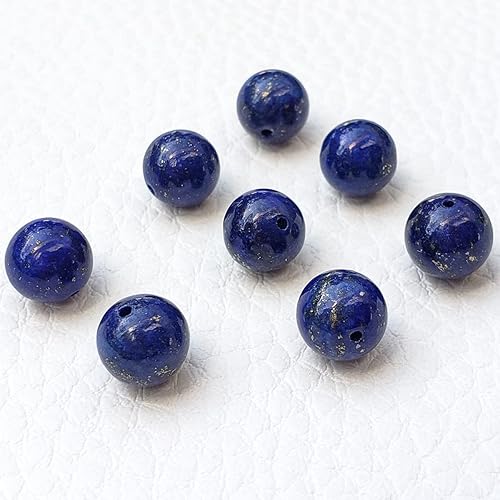 Miniatura 6 de Chengmu - Cuentas de ónix negro de 0.236in para hacer joyas, piedras preciosas naturales, redondas, espaciadoras, surtidos, accesorios para pulsera,