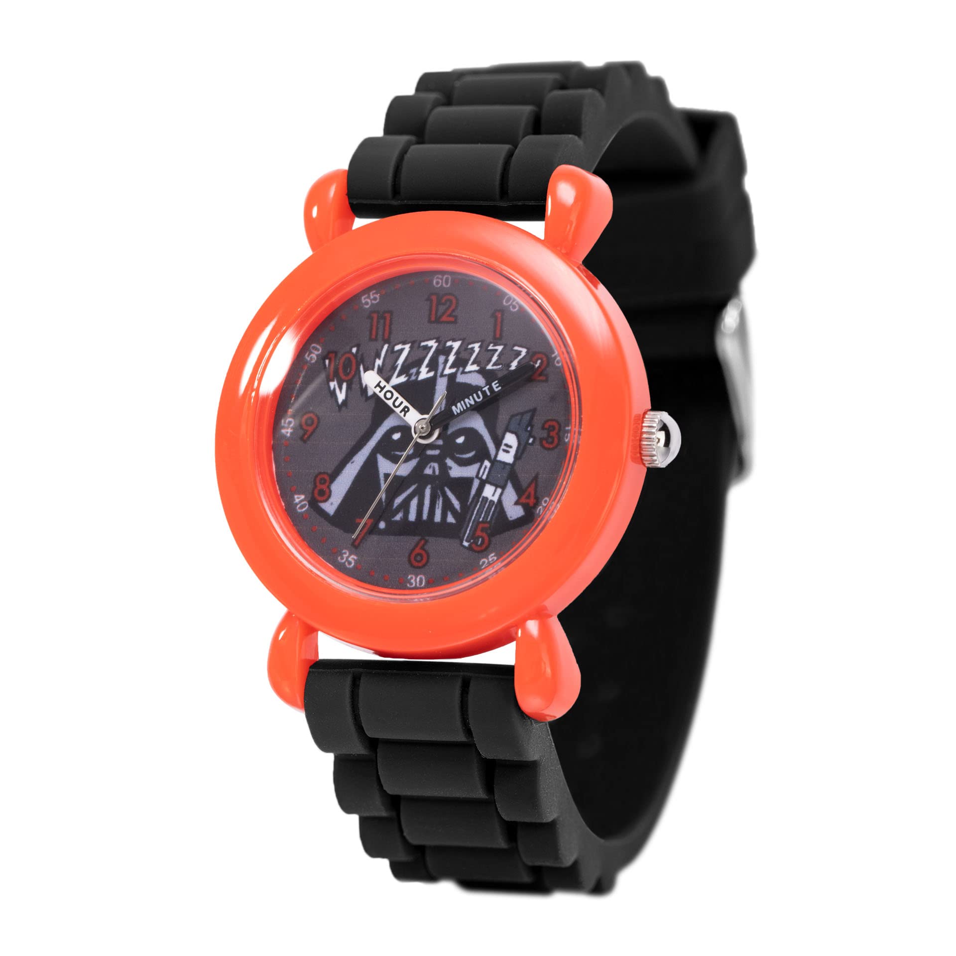 STAR WARS Kids' Plastic Time Teacher Analog Quartz Silicone Strap Watch