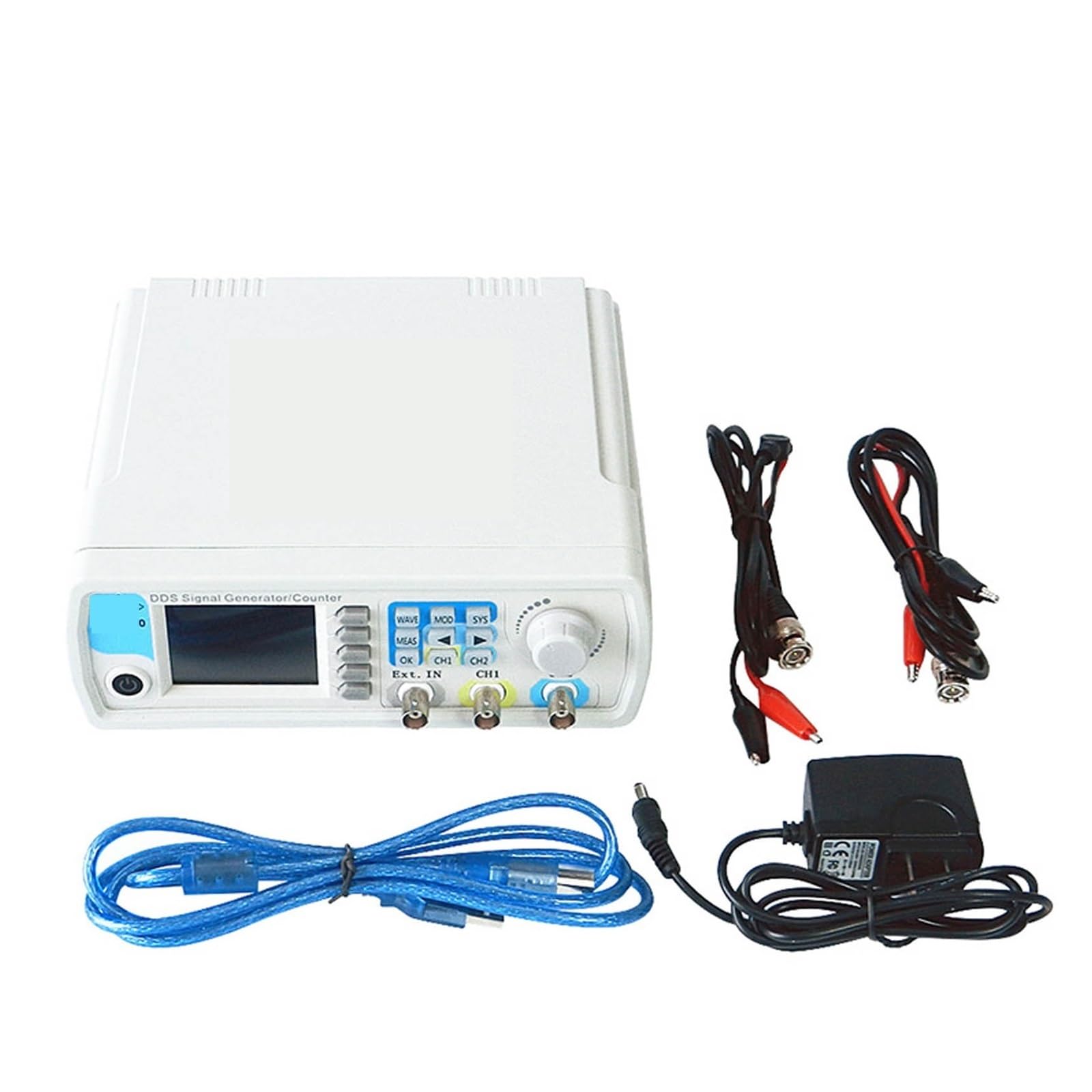 15-60MHZ Dual-channel DDS Signal Generator Misuratore di frequenza forma d'onda arbitraria Contatore controllo digitale Facilità Di Misurazione(60Mhz)