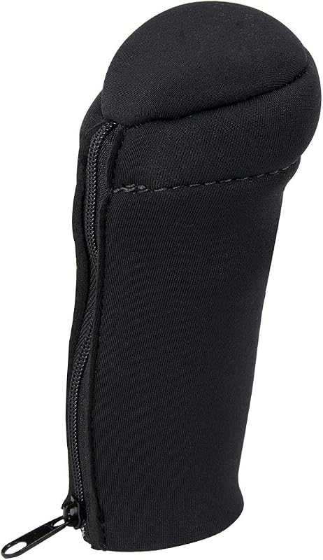 Capa para Manopla de Câmbio GG Grand General 99860 Neoprene Preto Fosco com Costura Preta