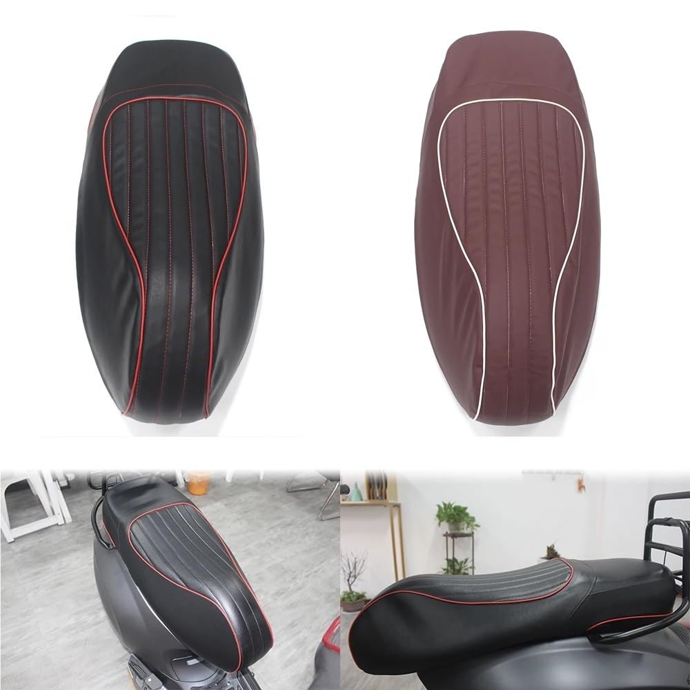 Moto Cuscino per sella moto nero/rosso Accessori per