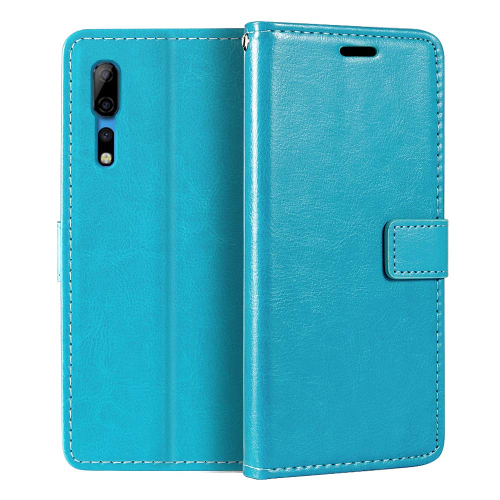 ShantimeZTE Axon 10 Pro Wallet Case, Premium PU Leather Magnetic Flip Case Cover with Card Holder and Kickstand for ZTE Axon 10 Pro 5G