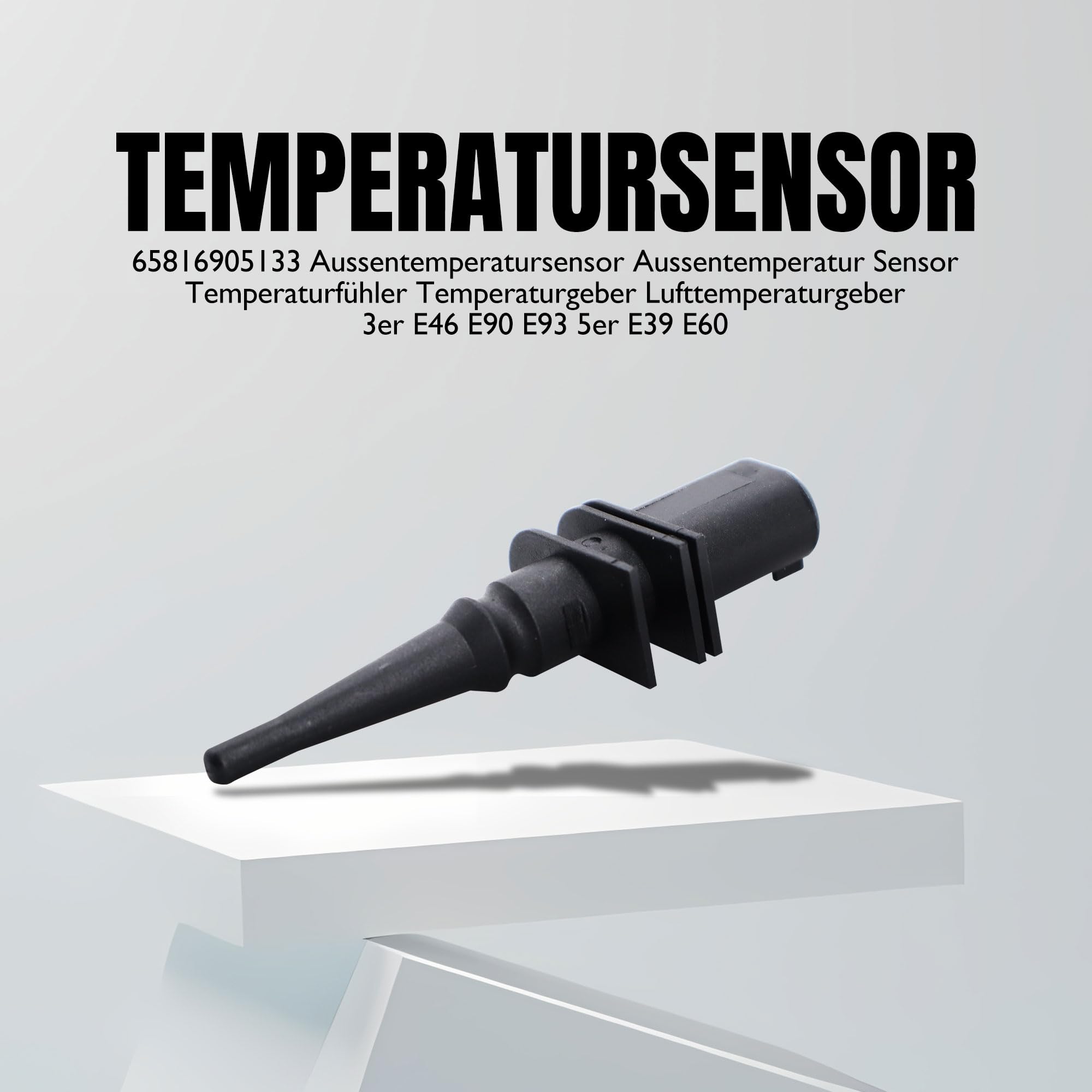 Sensore Temperatura Aria HISports 37476 - Per Audi A4, A3, A5, A6, Q5, TT, Numero OE 1J0919379