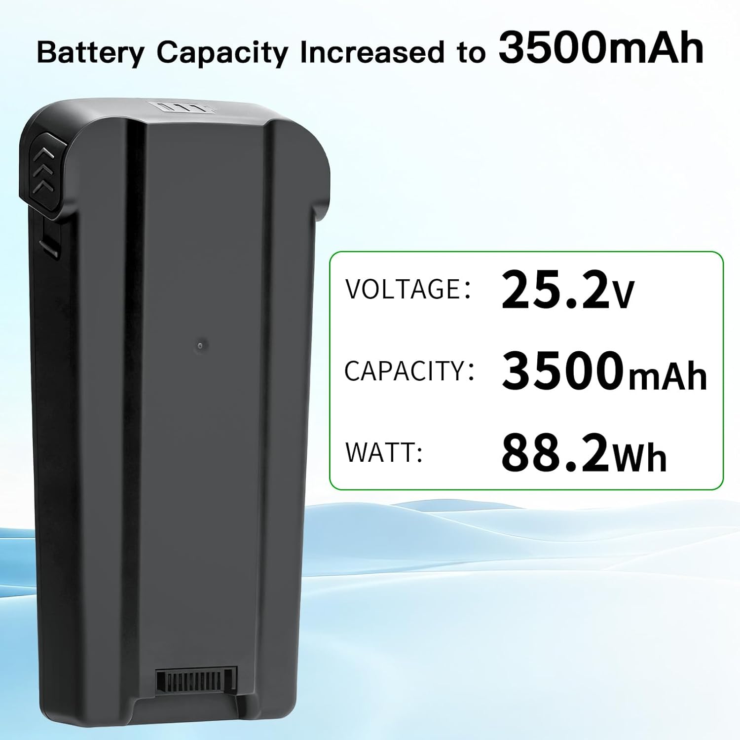 3500mAh for Bissell 4141 Replacement Battery Compatible with PowerClean, FurGuard, FurFinder Series 4039 4052 4173 4143 Battery 25.2V 88.2Wh
