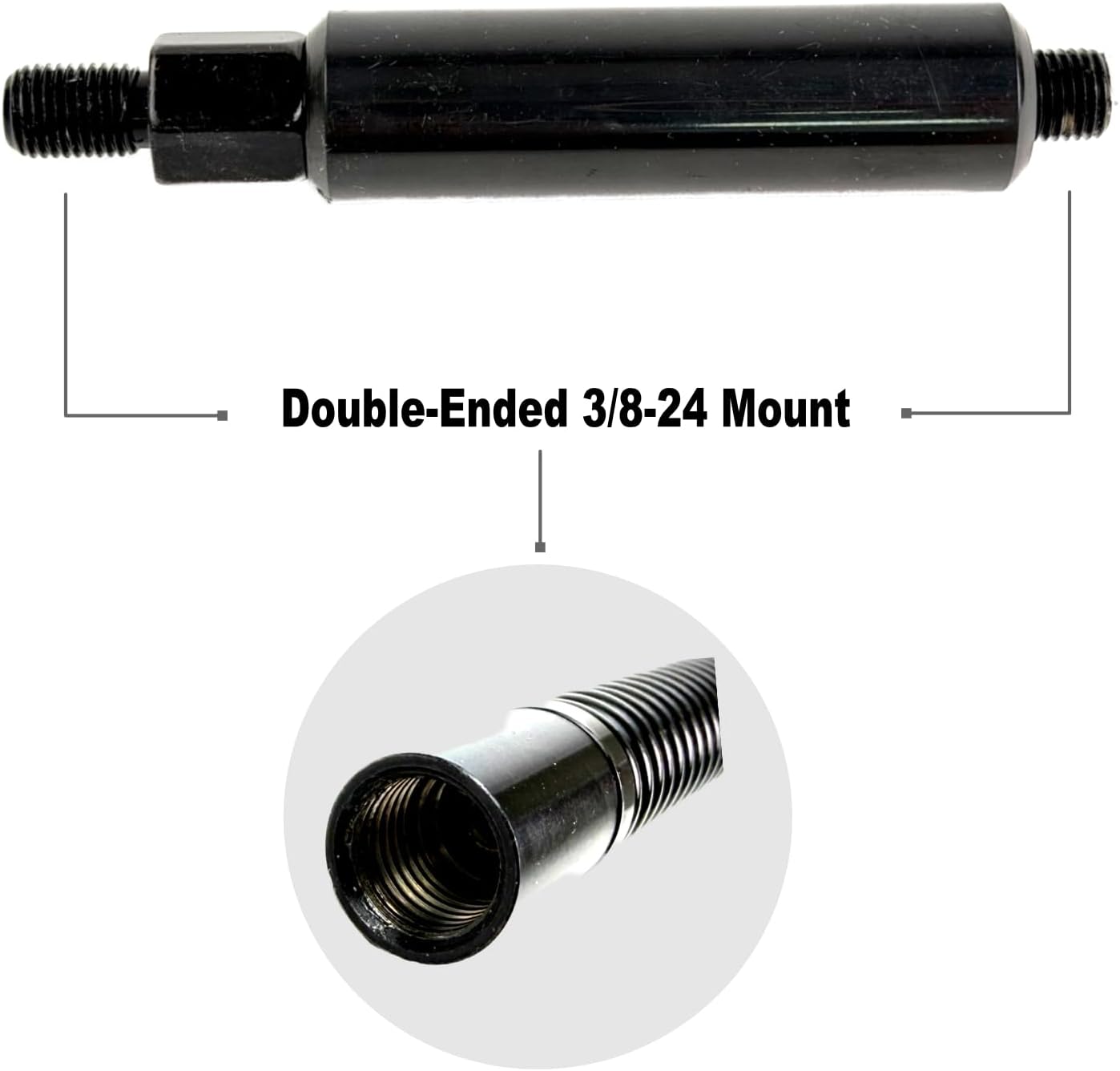 GRA-CFS20 20 Meter HF Carbon Fiber Mobile Antenna 3/8-24 Ultra Lightweight Whip 14.2 MHz