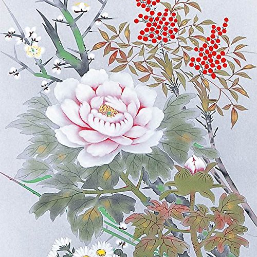 四季の花 樫原誠一 筆 掛軸 掛け軸 共箱付き 掛軸 掛け軸 日本画 和室 鑑賞 Amazon.co.jp: 樫原誠一『四季花』日本画 ・掛け軸・花鳥・【真筆