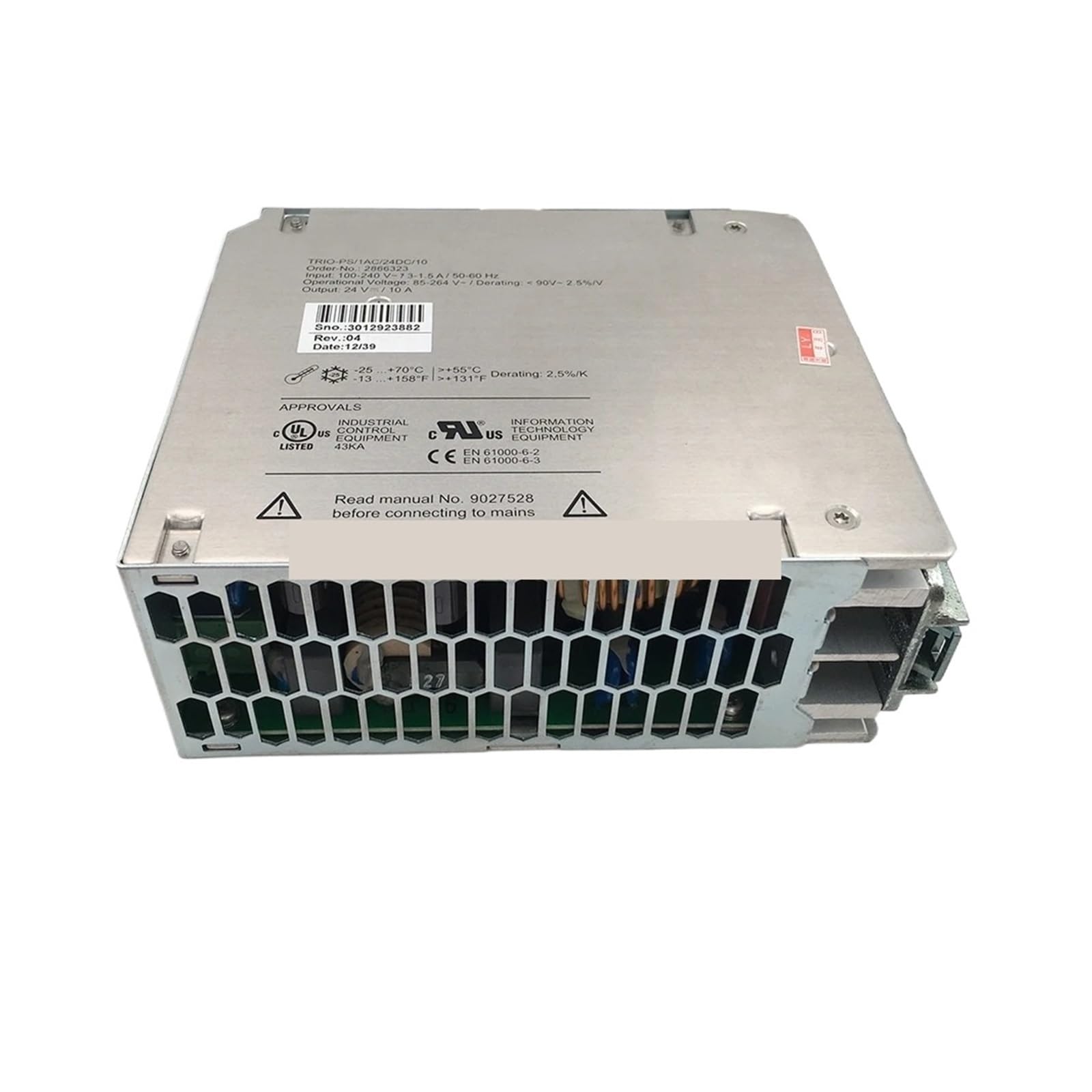 OSHZIKJII Switching Power Supply TRIO-PS/1AC/24DC/10 24V/10A 2866323