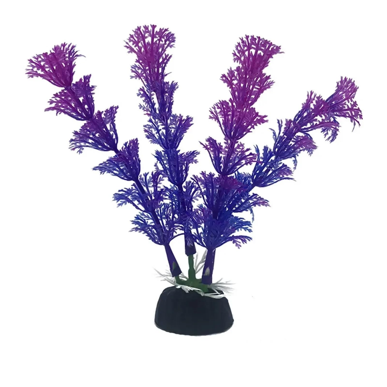 JTKSSCS Aquarium Plants 2PCS 10CM Simulation Artificial Plants Aquarium Decor Water Weeds Ornament Plant Fish Tank Grass(Color 09)