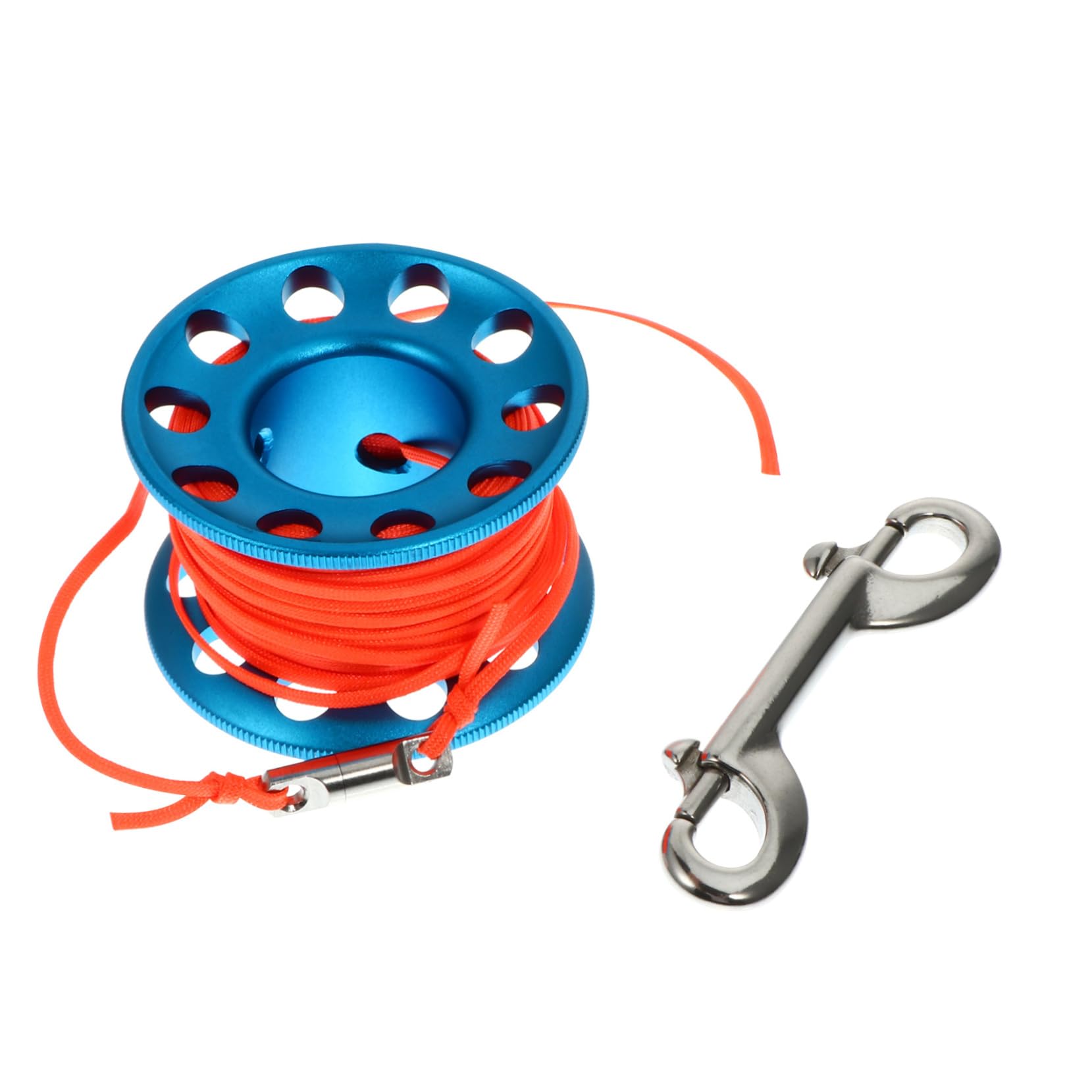 BESPORTBLE 1 set Diving Spool Reel Guide Line Spool for Cave Diving Snorkeling with Durable Snap Clip Essential Underwater Tool for Safety