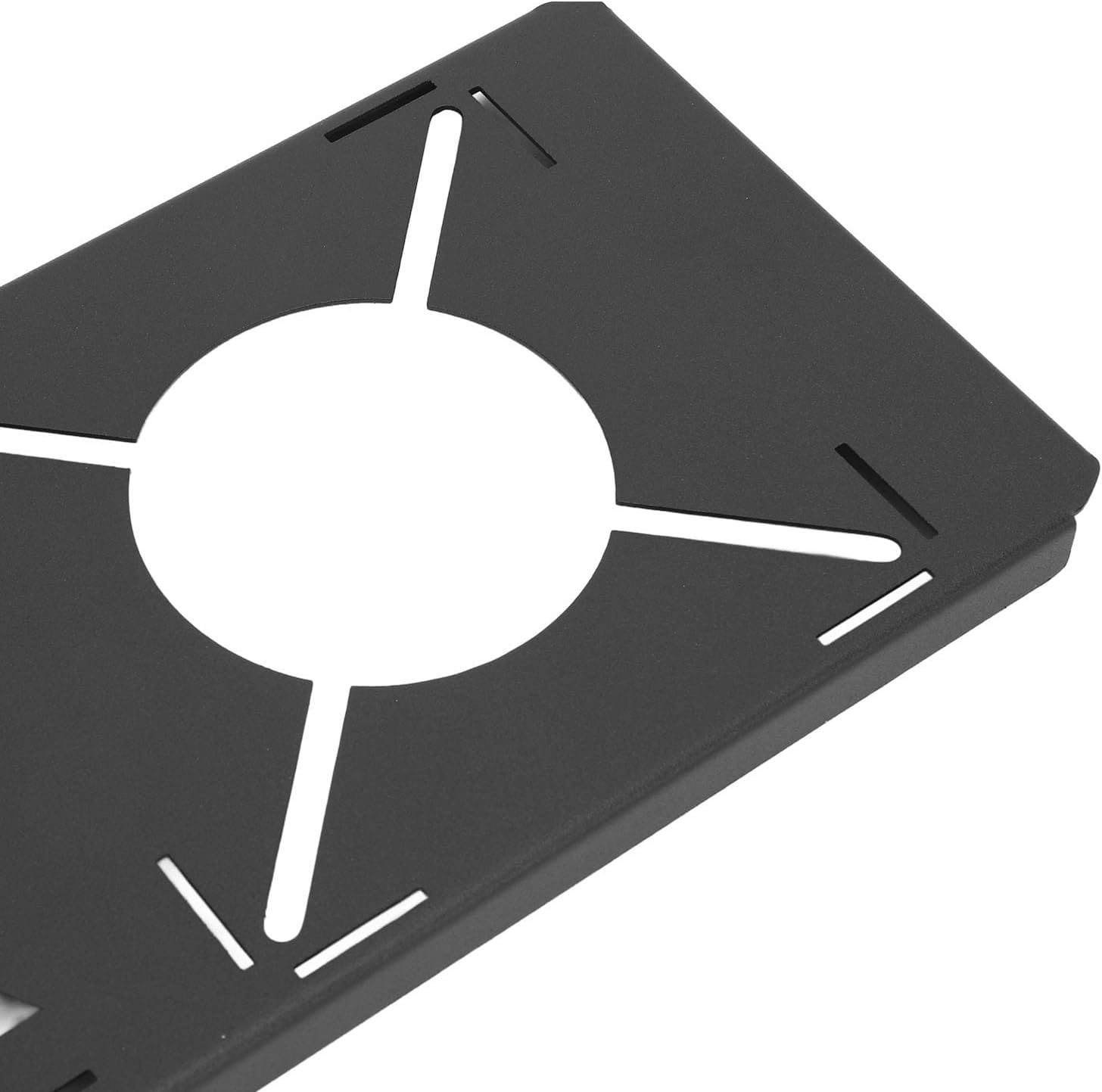 Camping Table Board for IGT Series, 2 in 1 Stainless Steel Portable Table Top Plate, Spider Stove Table Board Plate with Snap Neck Limiter, Compatible with SOTO 310 Stove