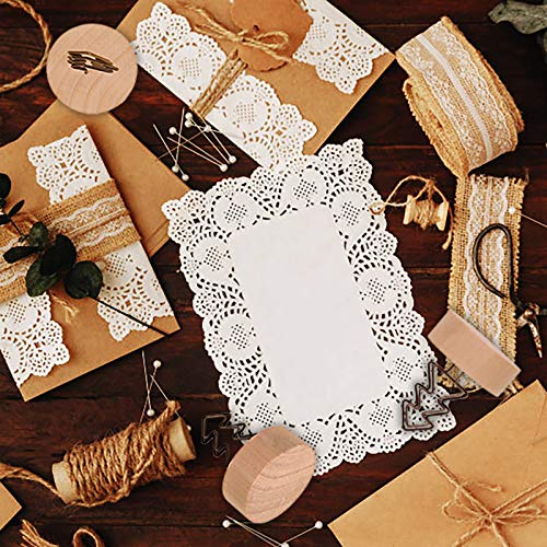 ADXCO 24 Pack Christmas Party Decoration Card Holders Wooden Base Card Holders Rustic Iron Wire Picture Picks Clip Holder Picture Memo Note Photo Clip for Wedding Office Christmas Table Decorations