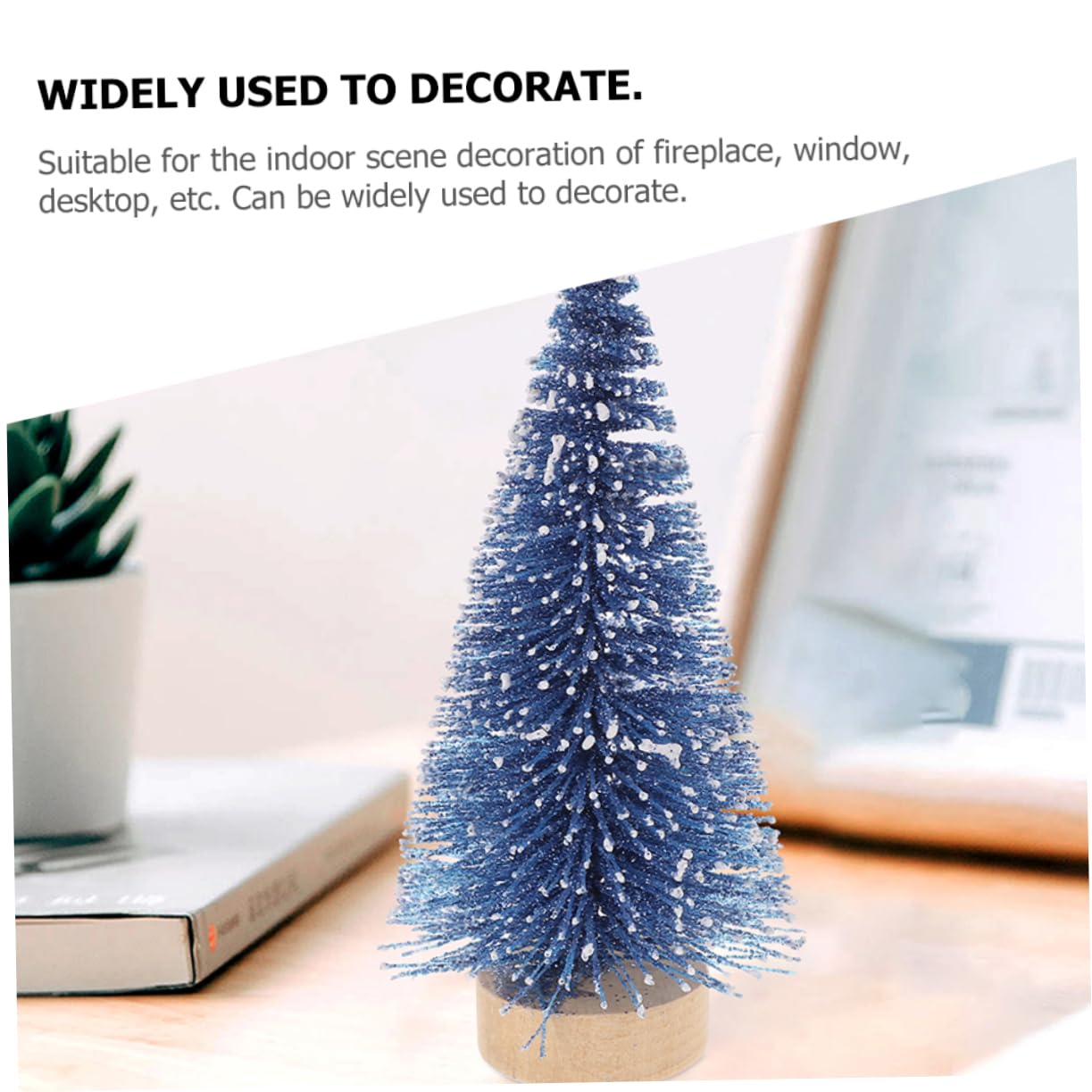 Cabilock 3 Sätze Mini Weihnachtsbaum Weihnachtsdekoration Baum Weihnachtsbaum Mit Licht Weihnachtsbaum Tischdekoration Desktop Weihnachtsbaum Weihnachtstischdekoration 8 Stück * 3