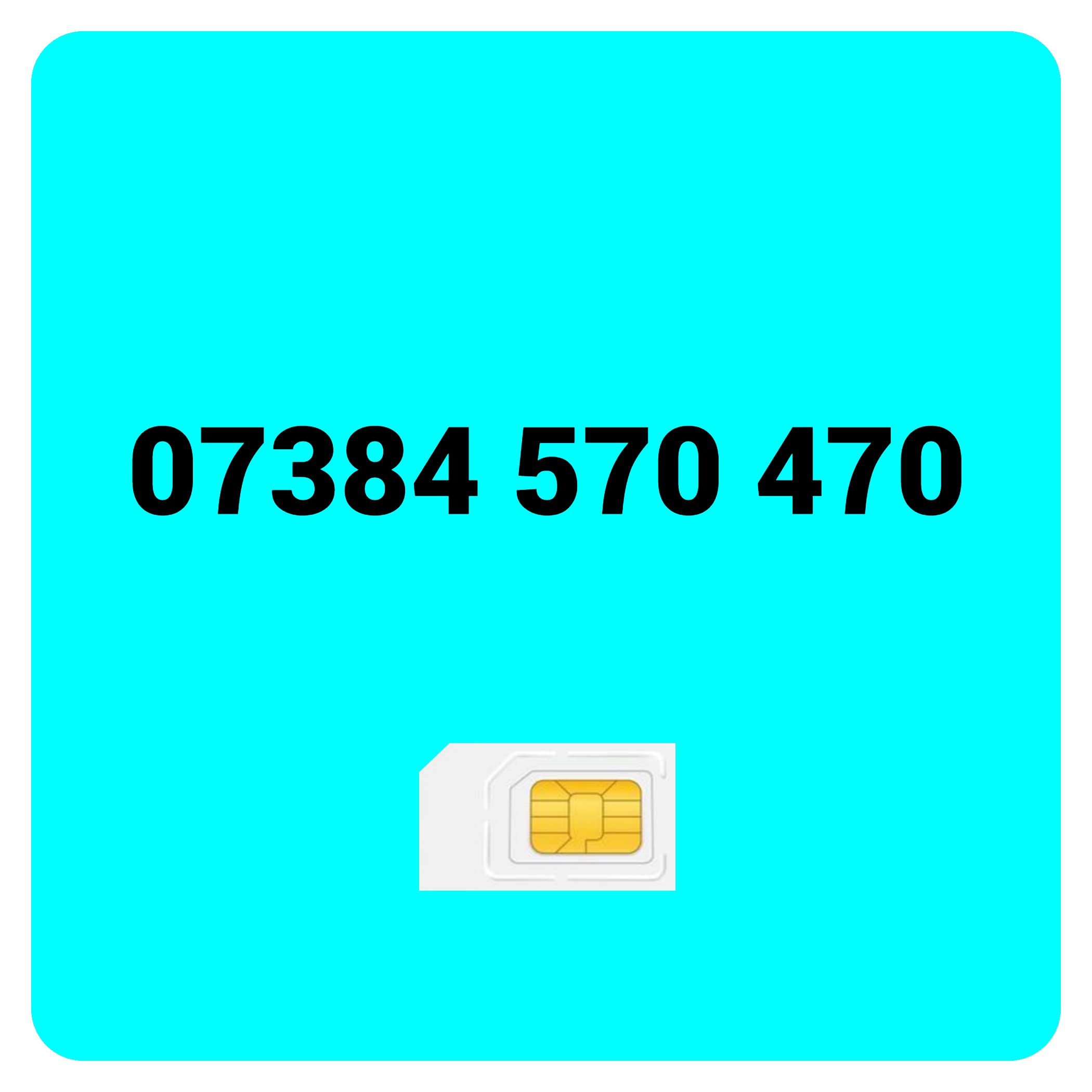 EASY MOBILE NUMBER UK PAY AS YOU GO SIM CARD GOLD PLATINUM VIP : 07384 570 470