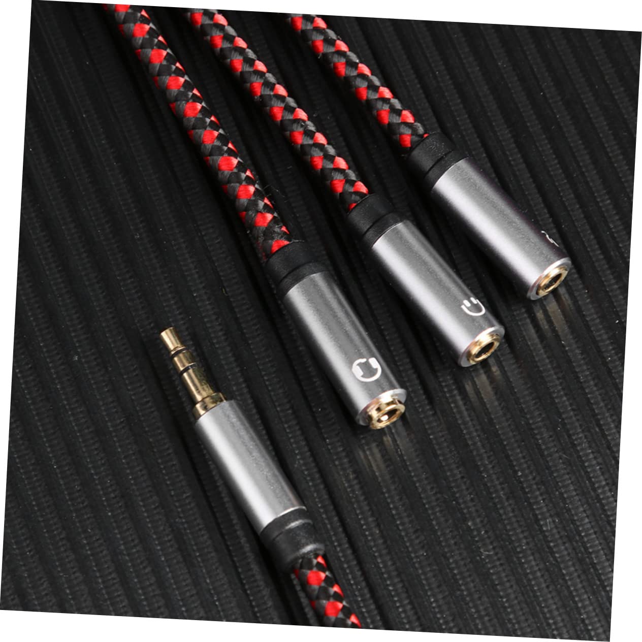OSALADI 3stücke y Splitter Kabel Für Kopfhörer Und Lautsprecher Audio Verlängerungskabel Mit Mikrofon Und Kopfhöreranschluss Für Computer Und Laptops