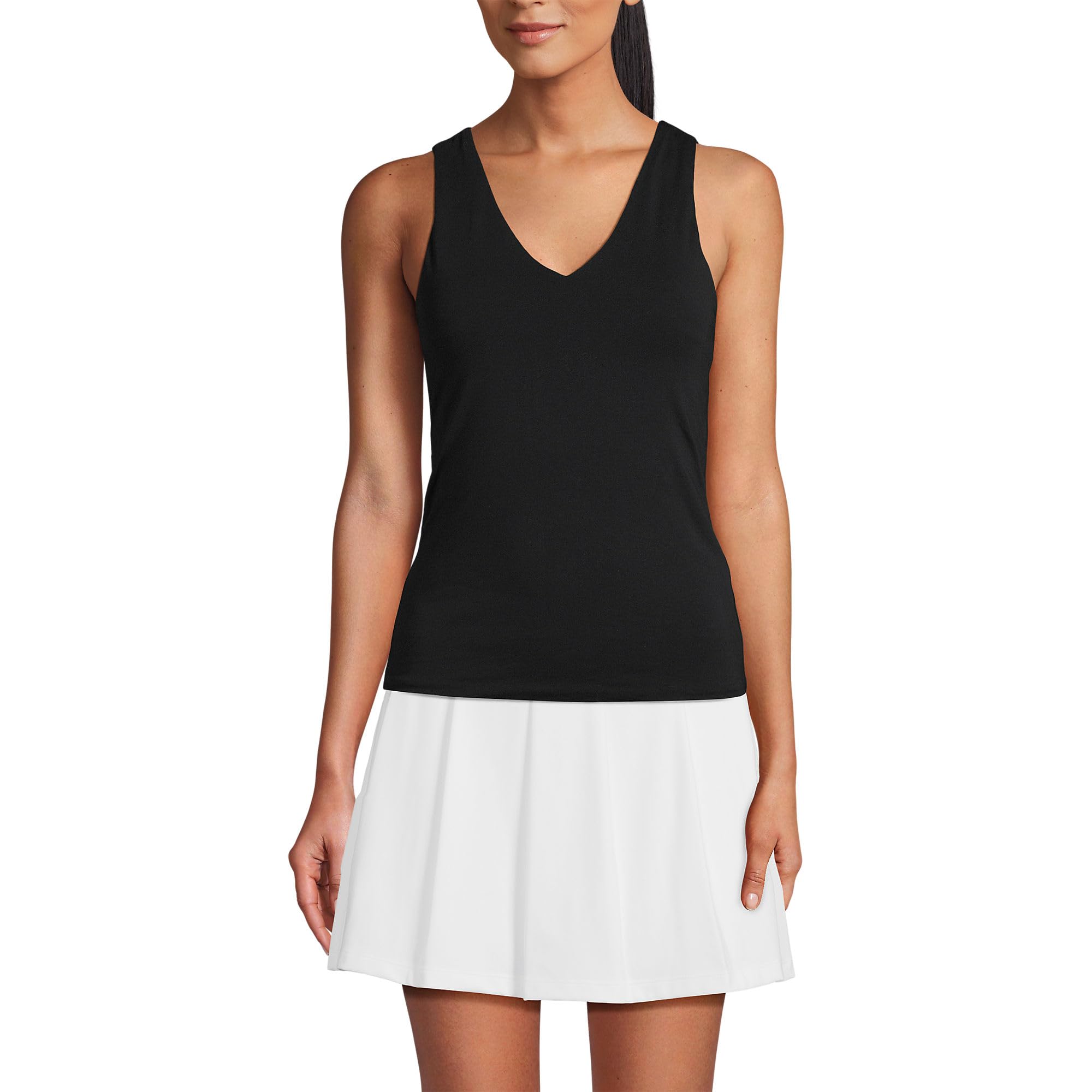 Lands End Womens Slender Tank Top