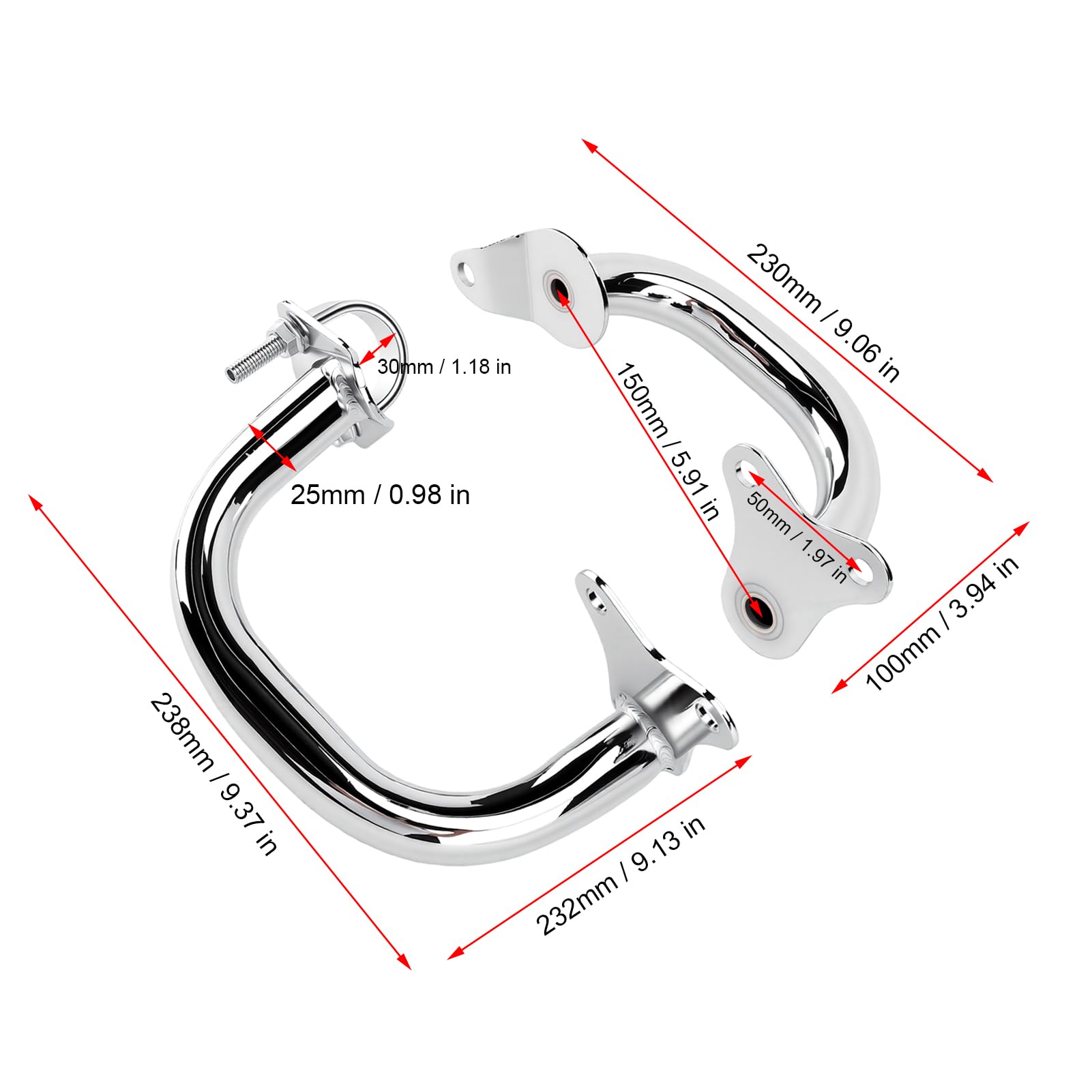 Osłona Silnika Motocykla CB750 1993-2011 25mm Stop Stali