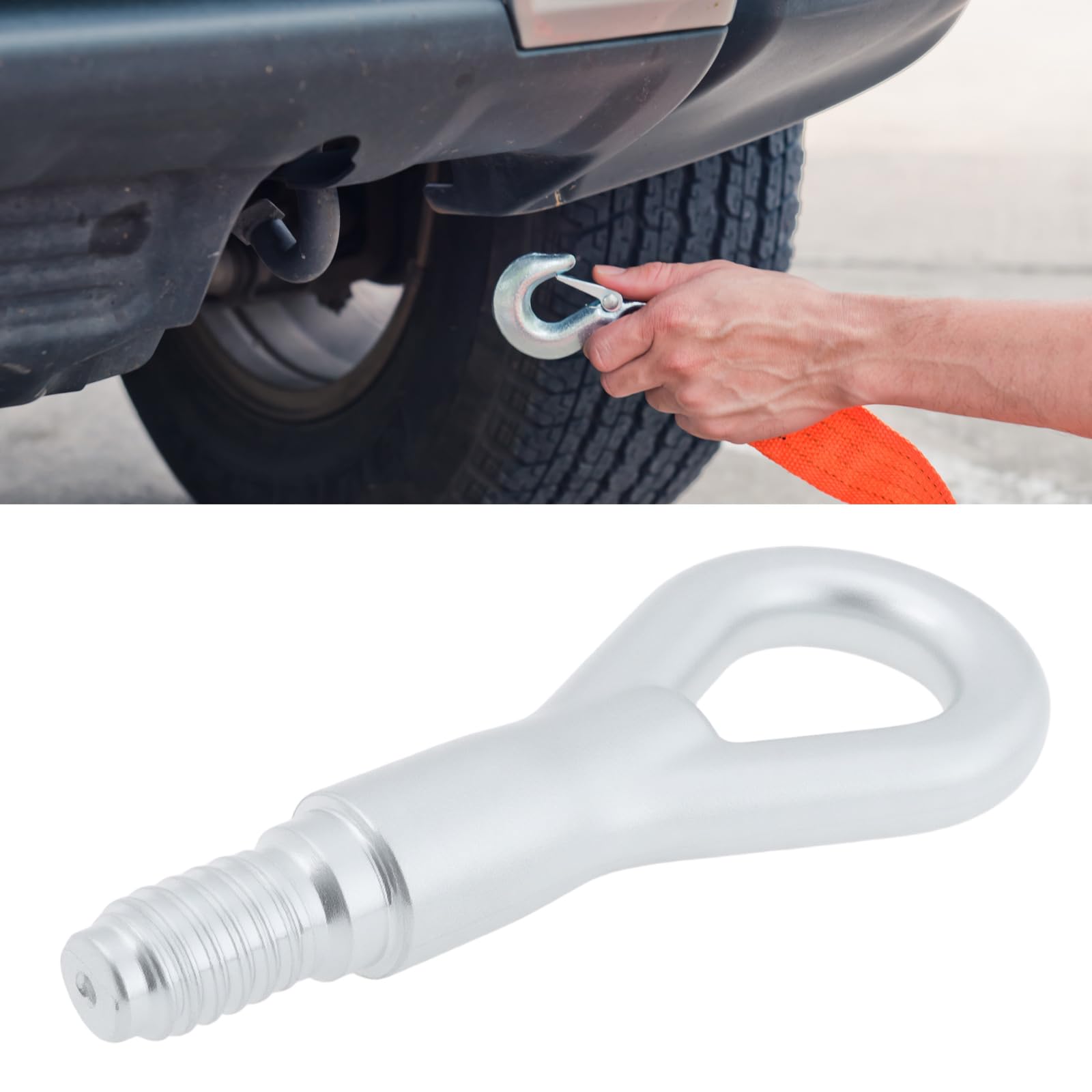Gancio Di Traino Per Auto Occhiello Di Traino M15x3.0 Filettatura Destra Compatibile Con BMW 3 E36 E46 5 E39 8 Z3 Mini Smart ForTwo W450