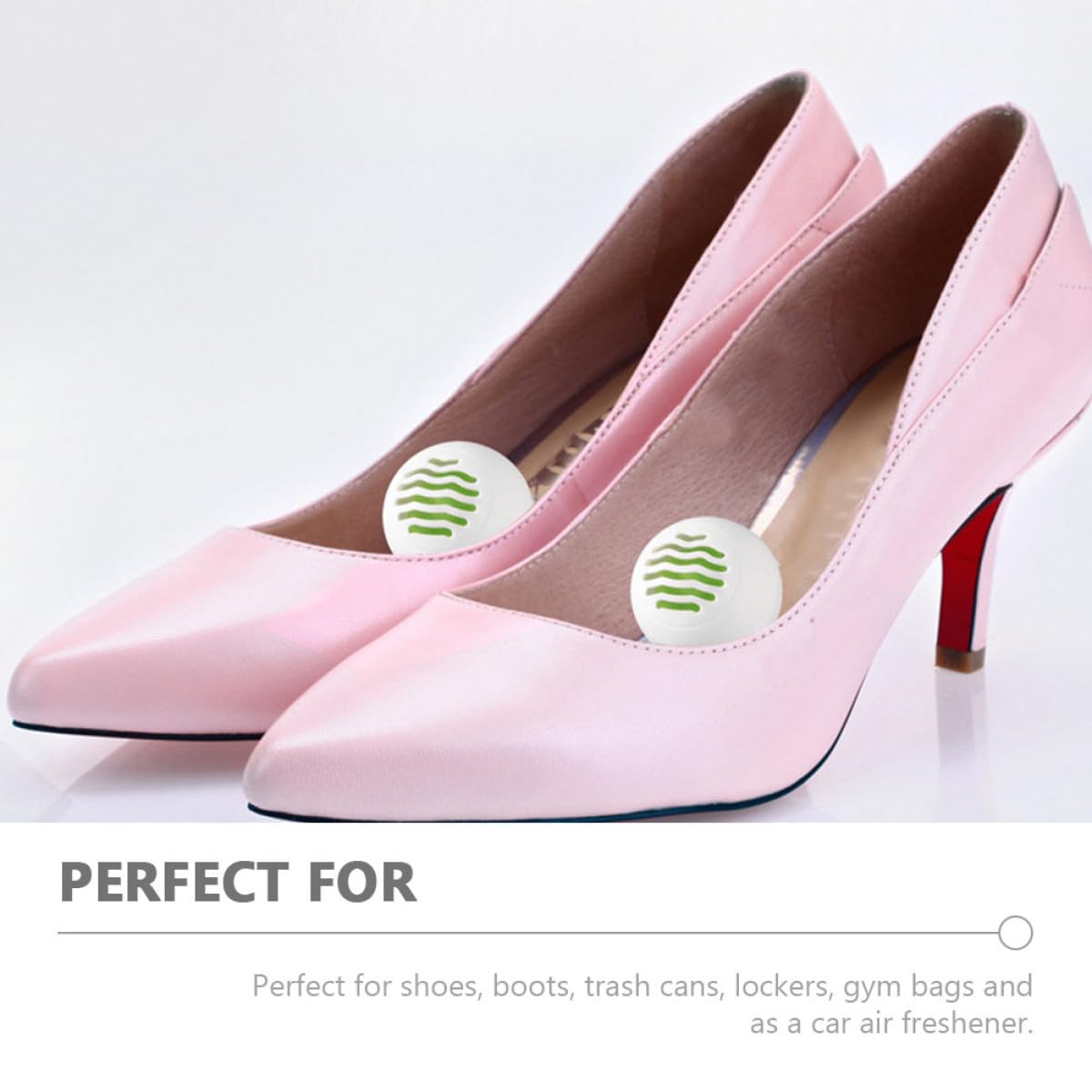 Hemobllo 16piezas Bolas Desodorantes para Zapatos y Zapatillas Eliminador de Olores para Armarios de Zapatos Neutralizador de Olor de Pies y Calzado