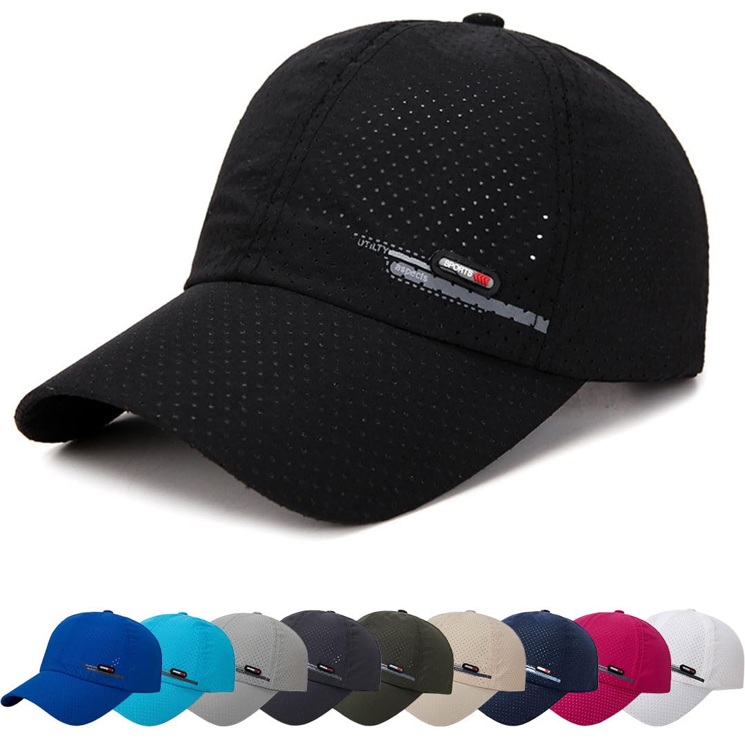 Gorra de BéIsbol de Transpirable para Hombre Gorra el Sol Moda Gorra Running Hombre Mujer Ajustable Sombrero Verano Gorra Beisbol — view 8