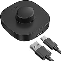 Vista 10 de Compatible con cargador Oura Ring Gen3 tamaño 6, base de carga rápida y segura con cable USB-C, diseño para Oura Ring Gen3 Horizon/Heritage (negro)