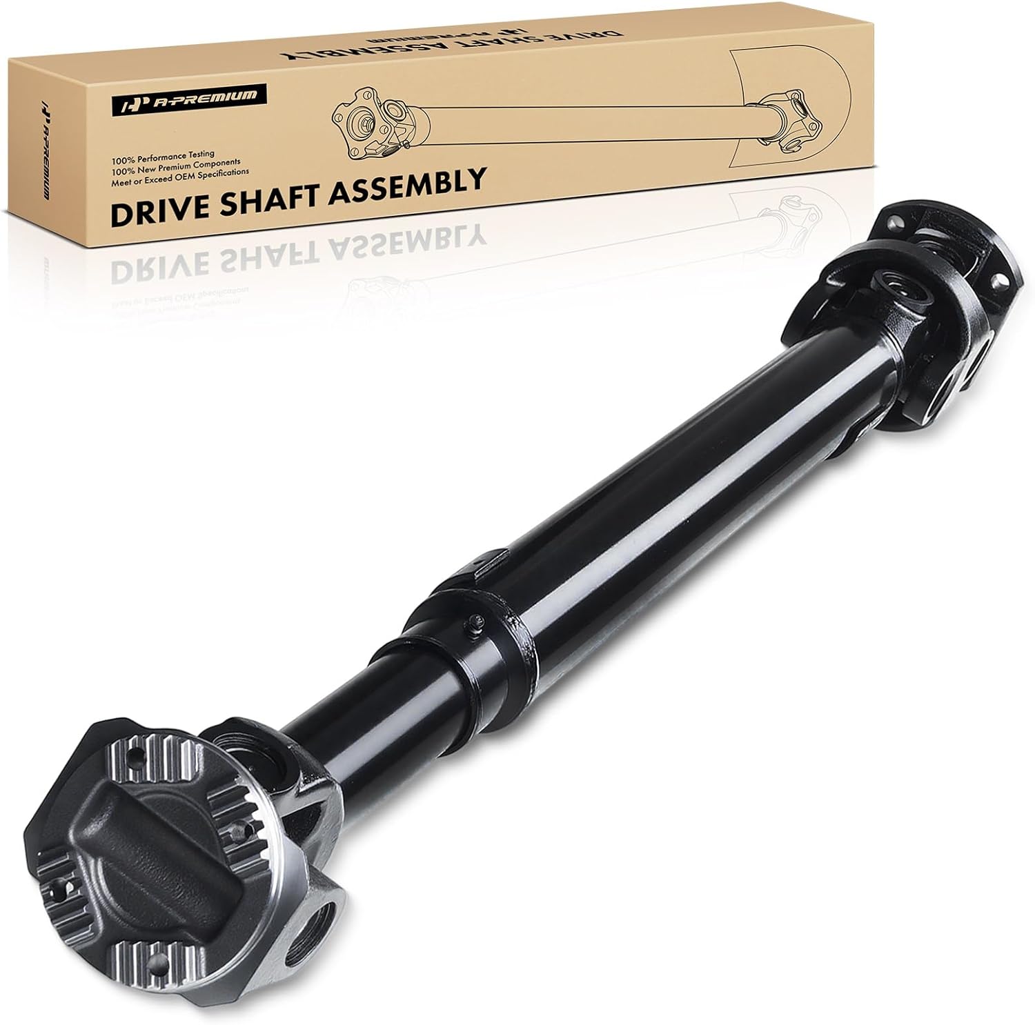 A-Premium Front Drive Shaft Driveshaft Assembly Compatible with Dodge Ram 2500 3500 2003-2005, 4WD Manual Transmission, Complete Prop Shaft