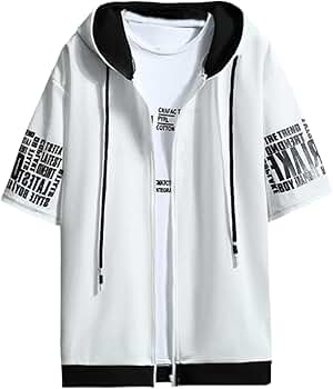 Black & White 半フード付きパーカー半袖　未使用 Amazon.co.jp: [BLANK BLANC] ブランクブラン 1S-B11-FW2XL : ファッション