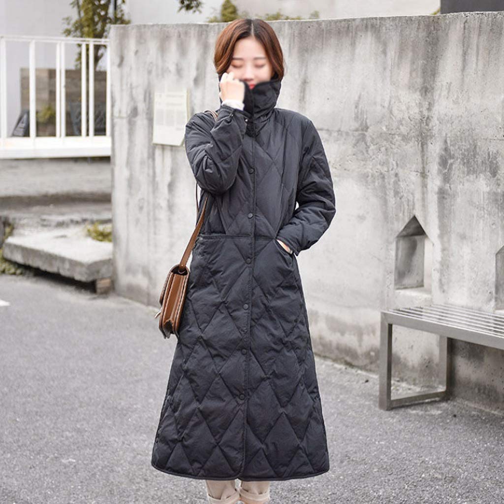 Amazon.co.jp: GDDZA 秋冬の軽量チェック柄ダウンジャケットレディース