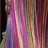 Als ein Schutzschranke, Der Raumteiler mit Fadenvorhang verhindert, dass fliegende Insekten nach drinnen kommen