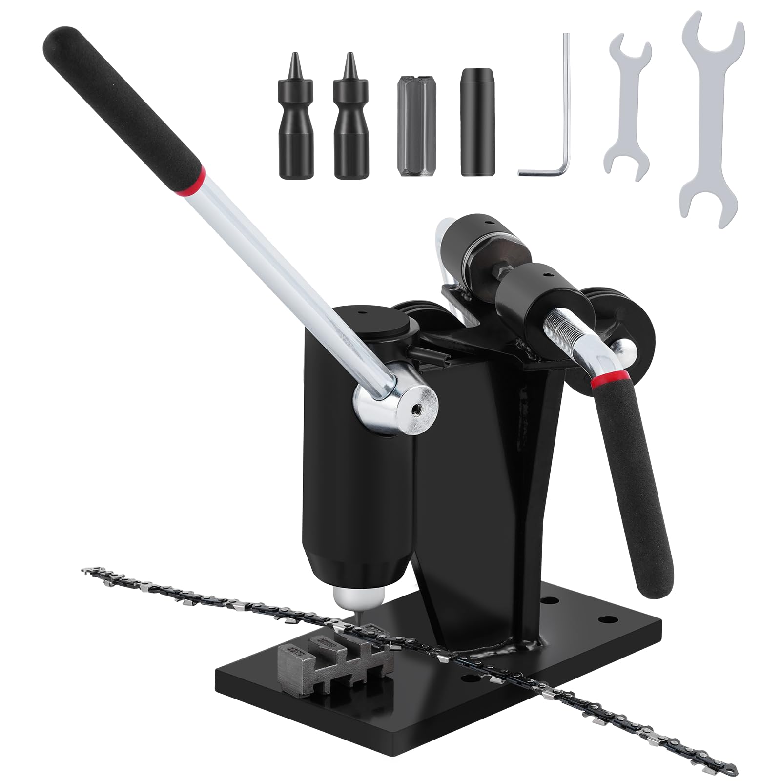 Chainsaw Chain Breaker and Spinner 2-in-1 Chain Breaker & Rivet Spinner Chainsaw Breaker Rivet Spinner Repair Tool for Most Chainsaw Chains