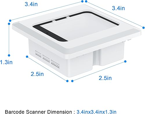 Miniatura 6 de Symcode Escáner de código de barras integrado Lector NFC 1D 2D Módulo de escaneo de código QR 3 interfaz TTL Escáner de código de barras NFC lector