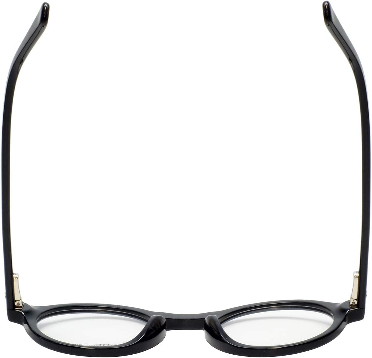 Ernest Hemingway H4616 Round Blue Light Reading Glasses +1.50 Black Men/Women Readers