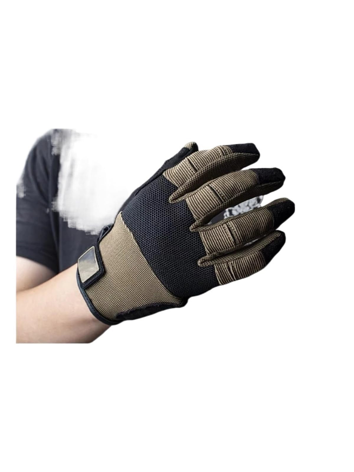 Genérico Guantes for Actividades al Aire Libre: Transpirables, Ligeros, Antideslizantes y compatibles con Pantallas táctiles for Acampar y Montar en Bicicleta.