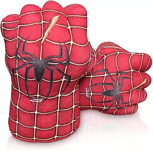 illuOKey Spider Hero Gloves for Kids, Spider Fists Hand Smash Gloves, Ideal for Cosplay, Halloween, Christmas, Birthday Gift