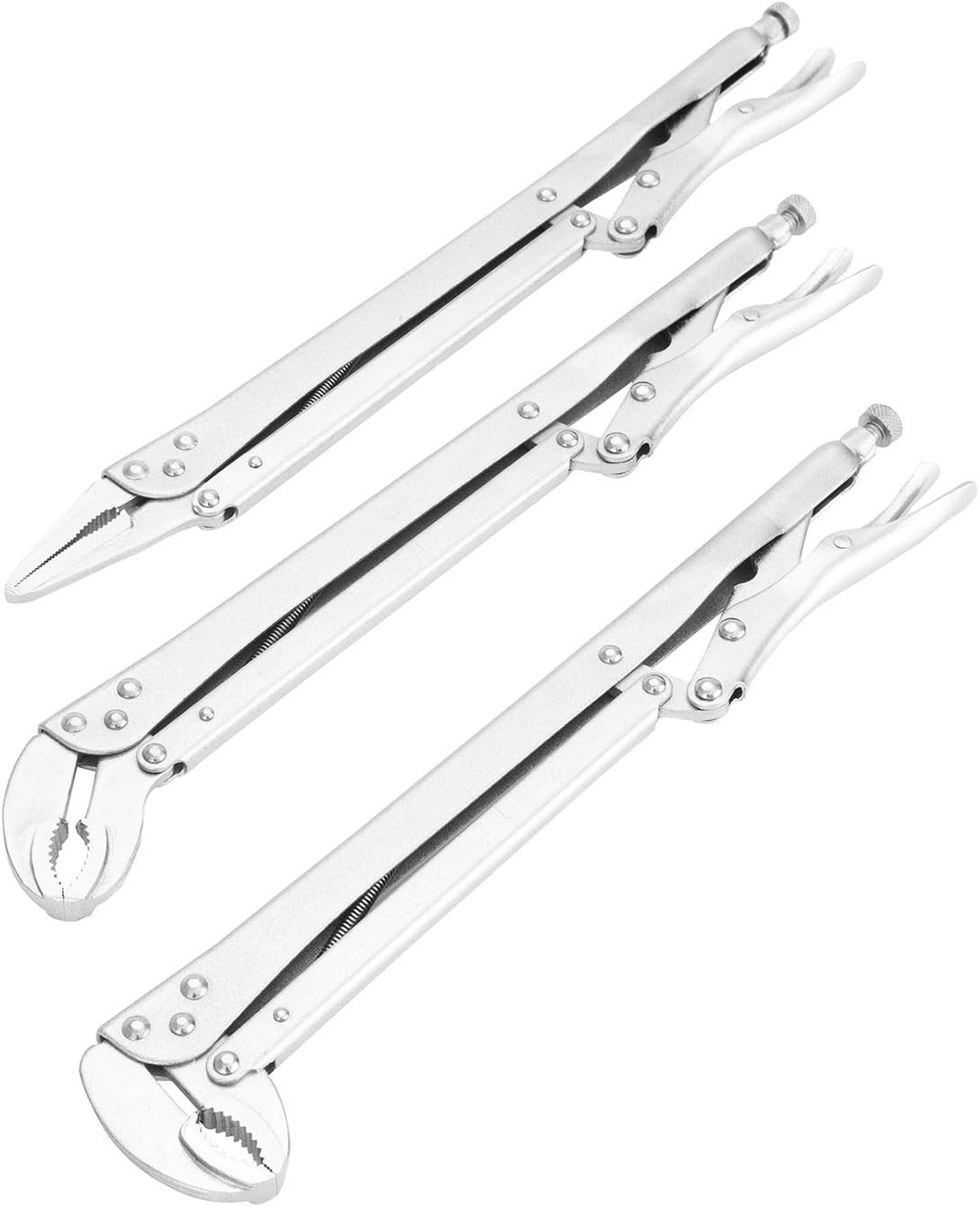 Great Neck 3PC LONG REACH PLIER SET, Multi, One Size, 70008 Tools & Home Improvement