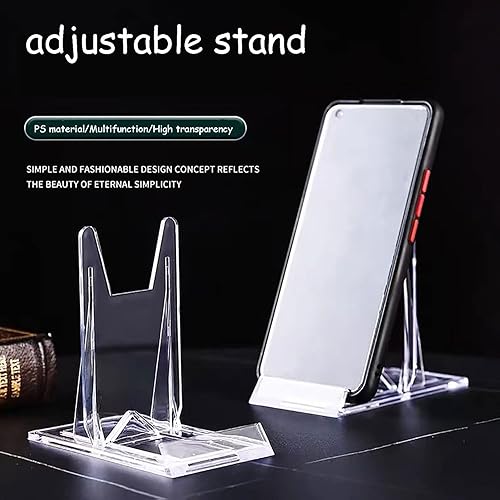 Miniatura 4 de Soporte de placa de acrílico, soporte de plástico ajustable para platos decorativos, soporte decorativo para exhibir fotos o placas, suministros de