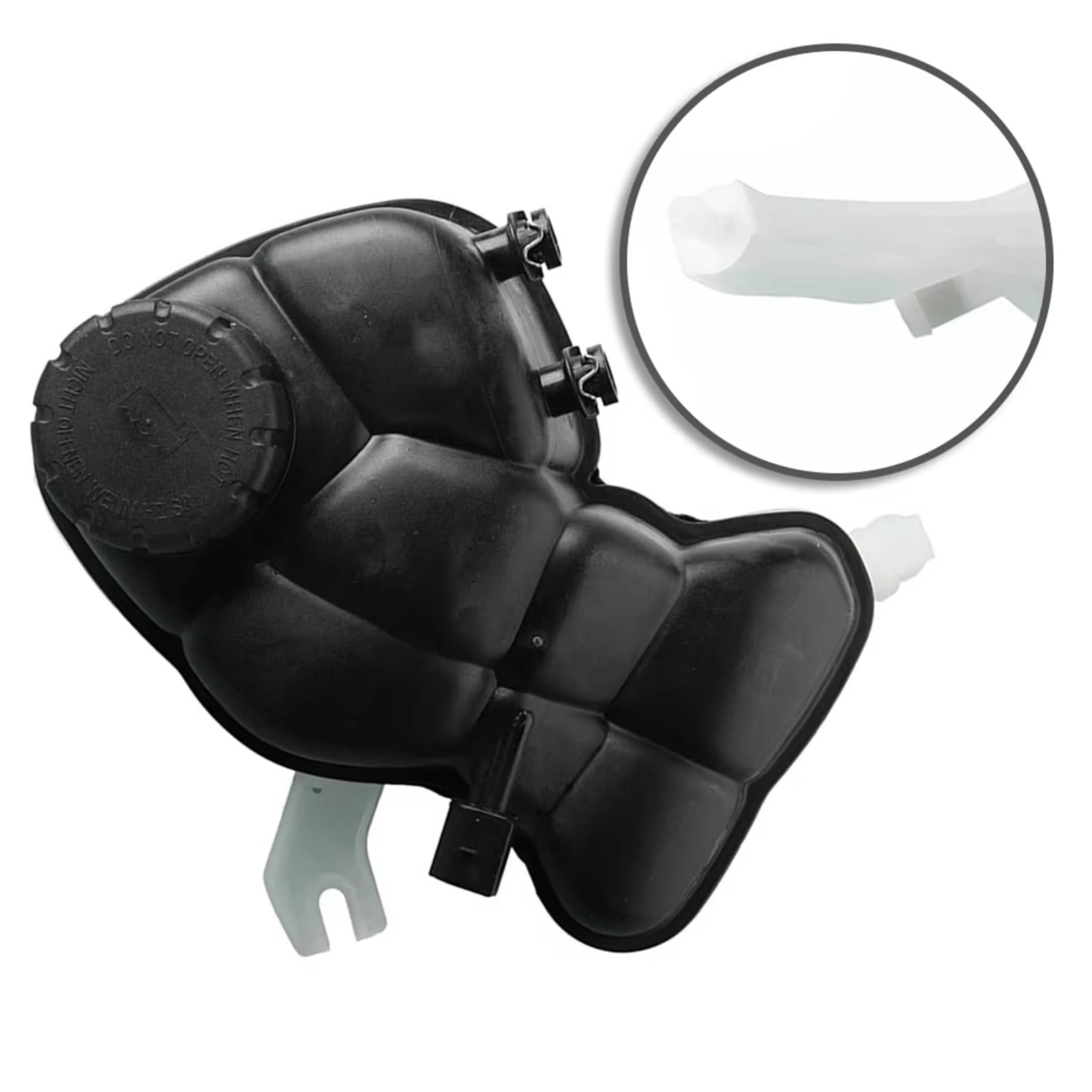 Compatible Con Benz Para S450 2008 2009 2010 2011 Tanque De Expansión Del Tanque Del Depósito Del Radiador Del Refrigerante Con Tapa OEM: 2215000349